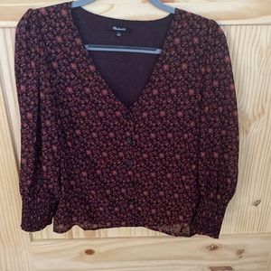 Madewell blouse size 6